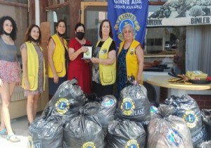 Girne Ada Lions Kulübünden , Kanser Hastalarına Yardım Derneği’ni ziyaret